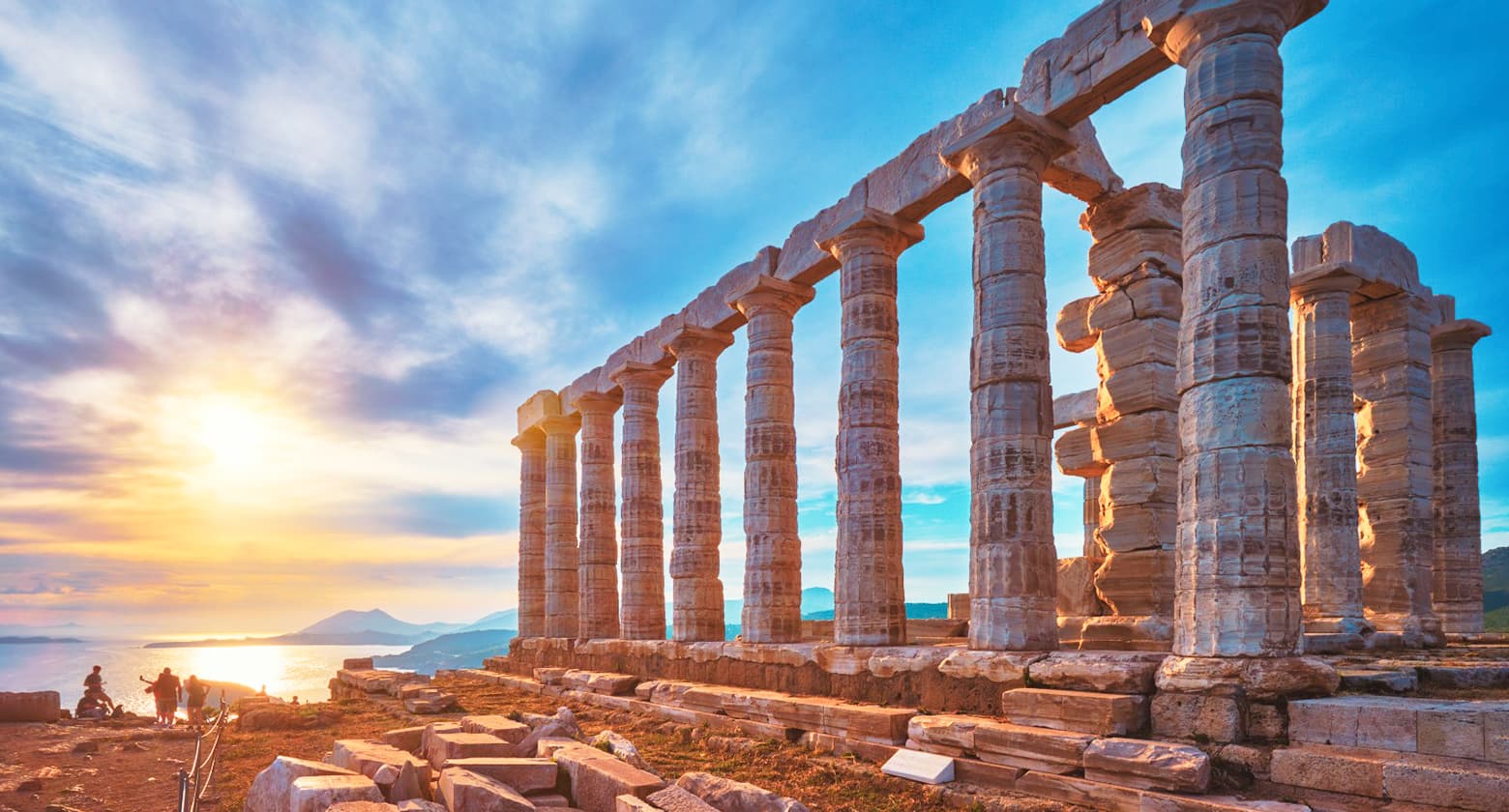 imagen de CABO SOUNION Templo de Poseidón 